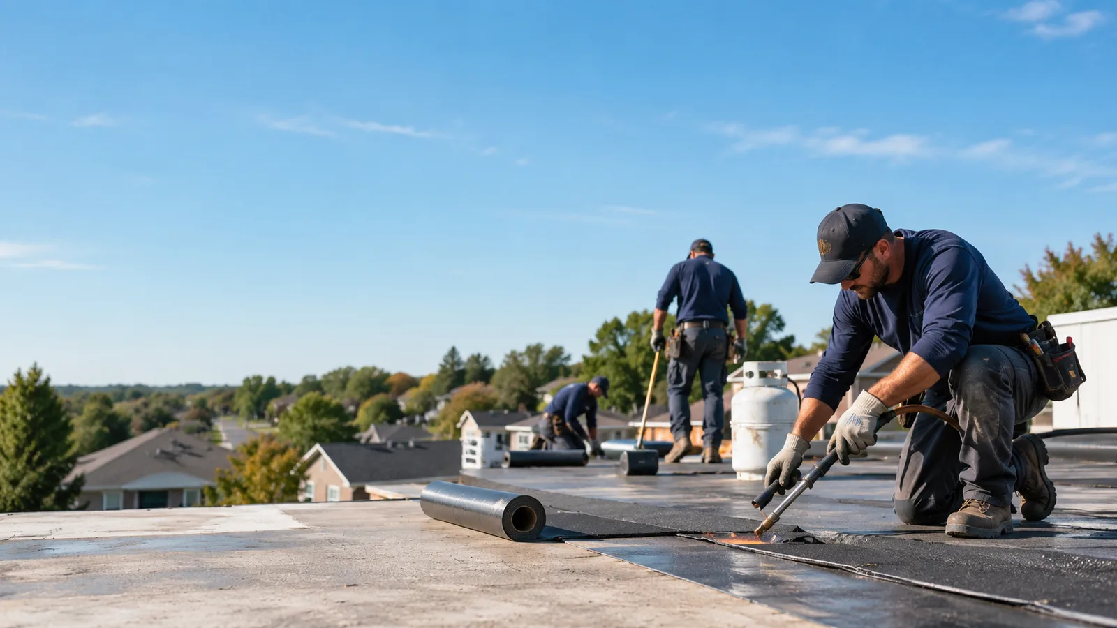 Flat Roof Leak Repair providers in Forest, LA